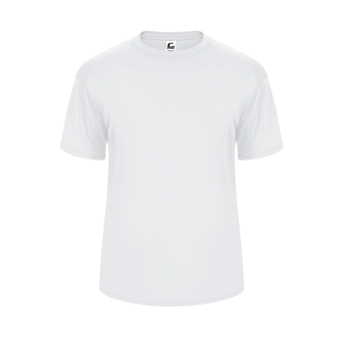 Badger Sport C2 Performance Yth Tee (520000-002703), Color 'White'